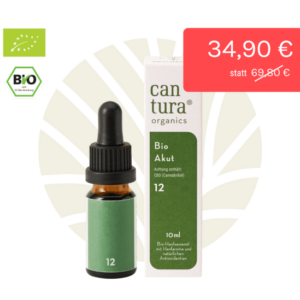 Cantura AKUT 12 | Bio-Hanf-Öl 10 ml