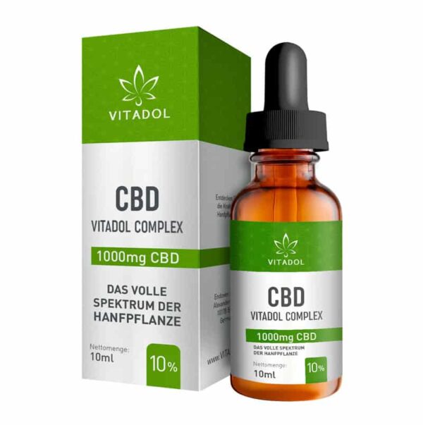 VITADOL COMPLEX BIO CBD ÖL 10% 10ML