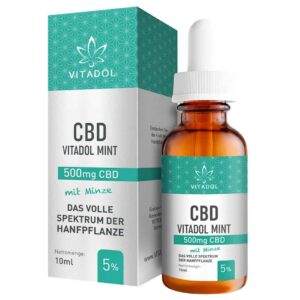 VITADOL MINT BIO CBD ÖL 5% 10ML